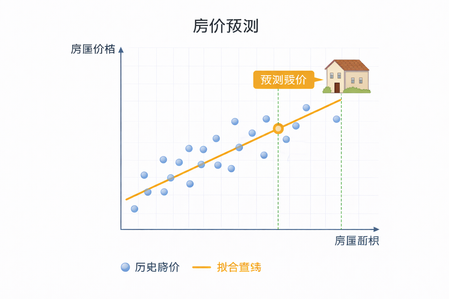 房价预测示意图
